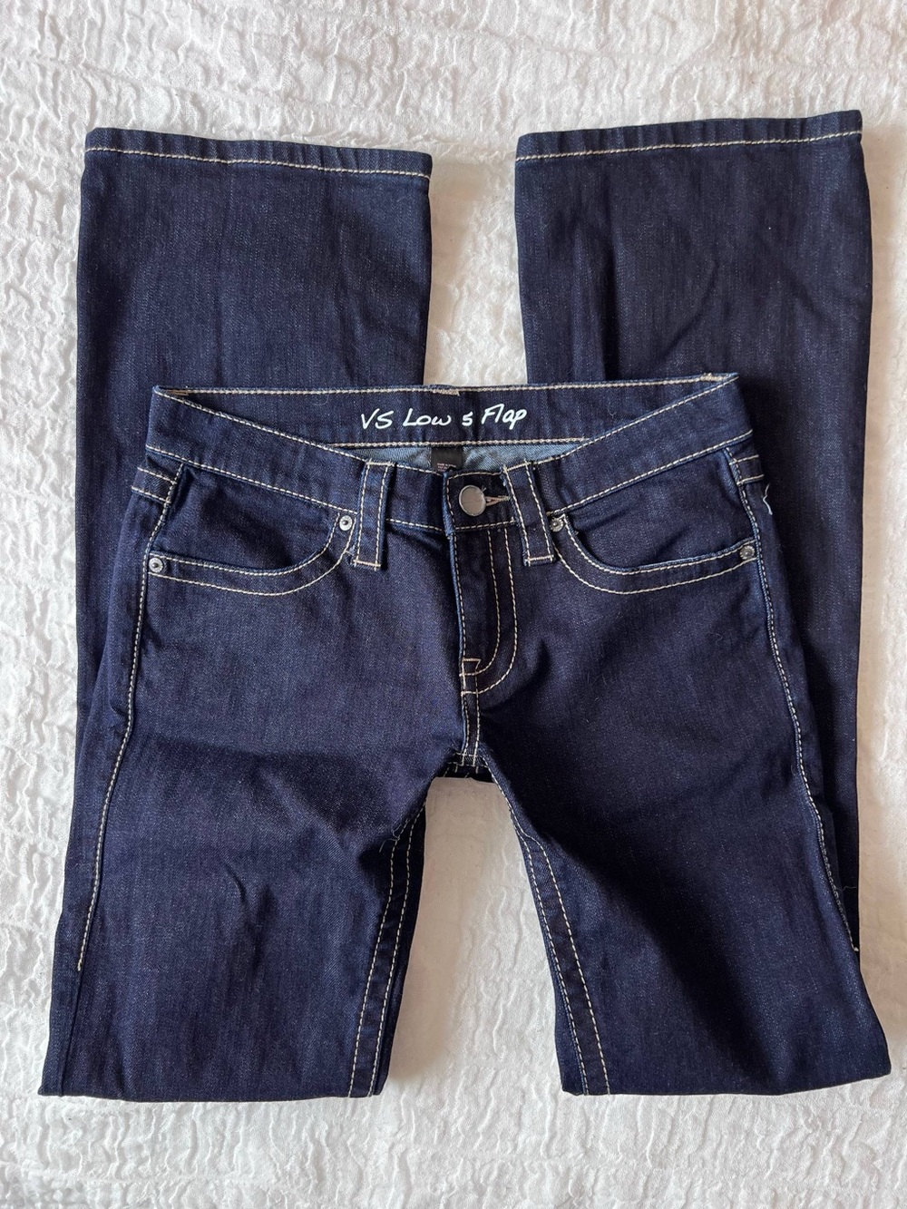 Y2k Jeans Boot Cut in Dark Blue